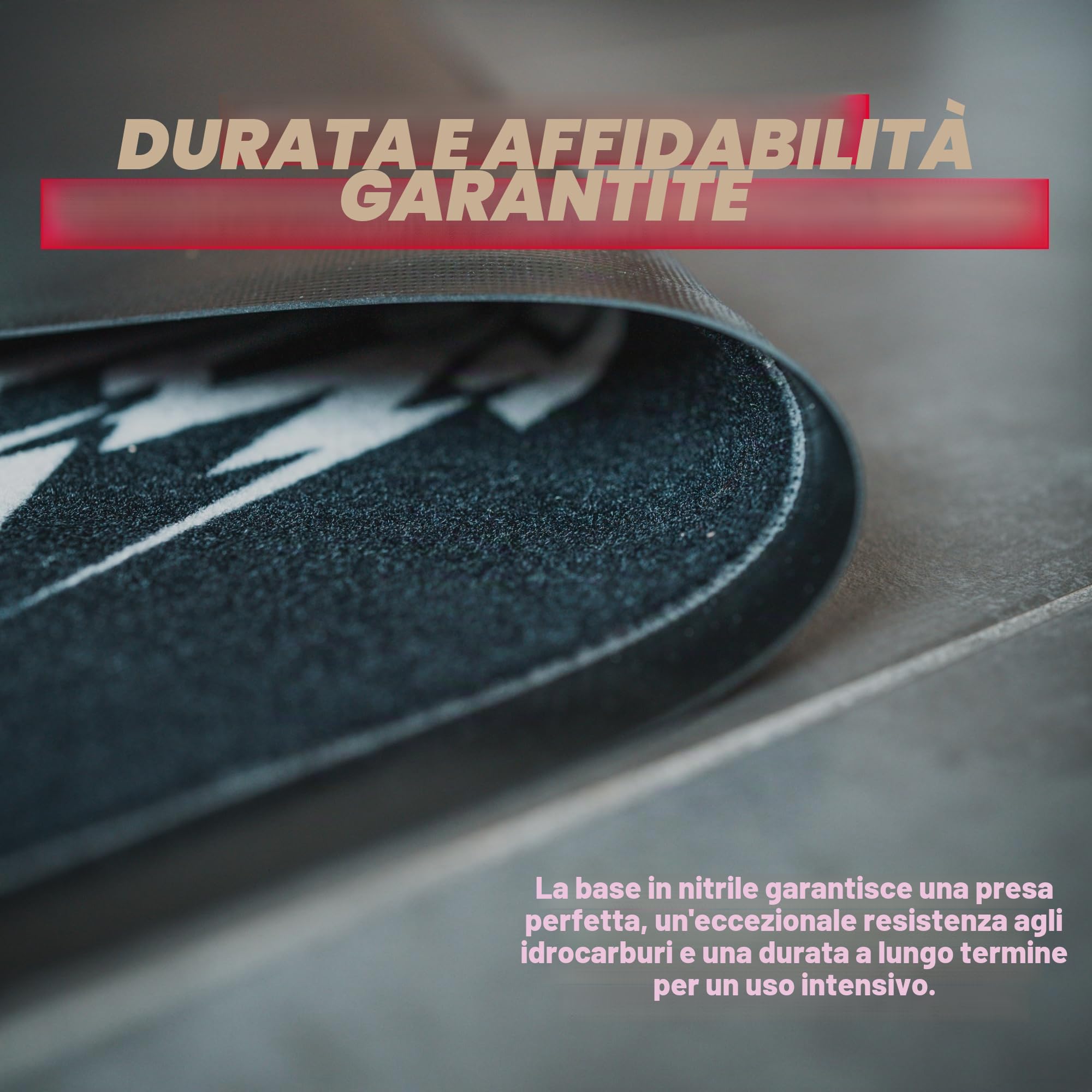 SIXTEN - Tappeto karting/quad 150 x 190, per paddock e garage, lavabile ed ecologico, ideale come regalo per sport meccanico