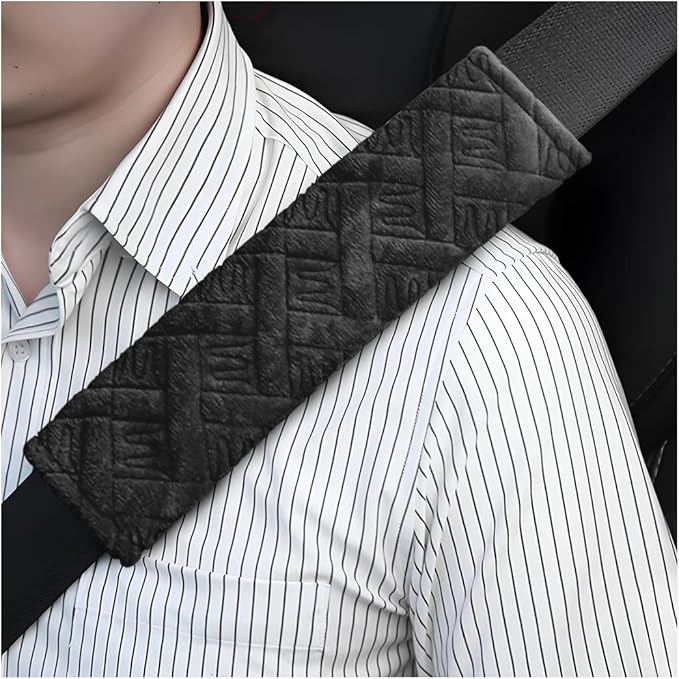 2 Pack Car Seat Belt Pads Cover, Universal Comfort Seatbelt