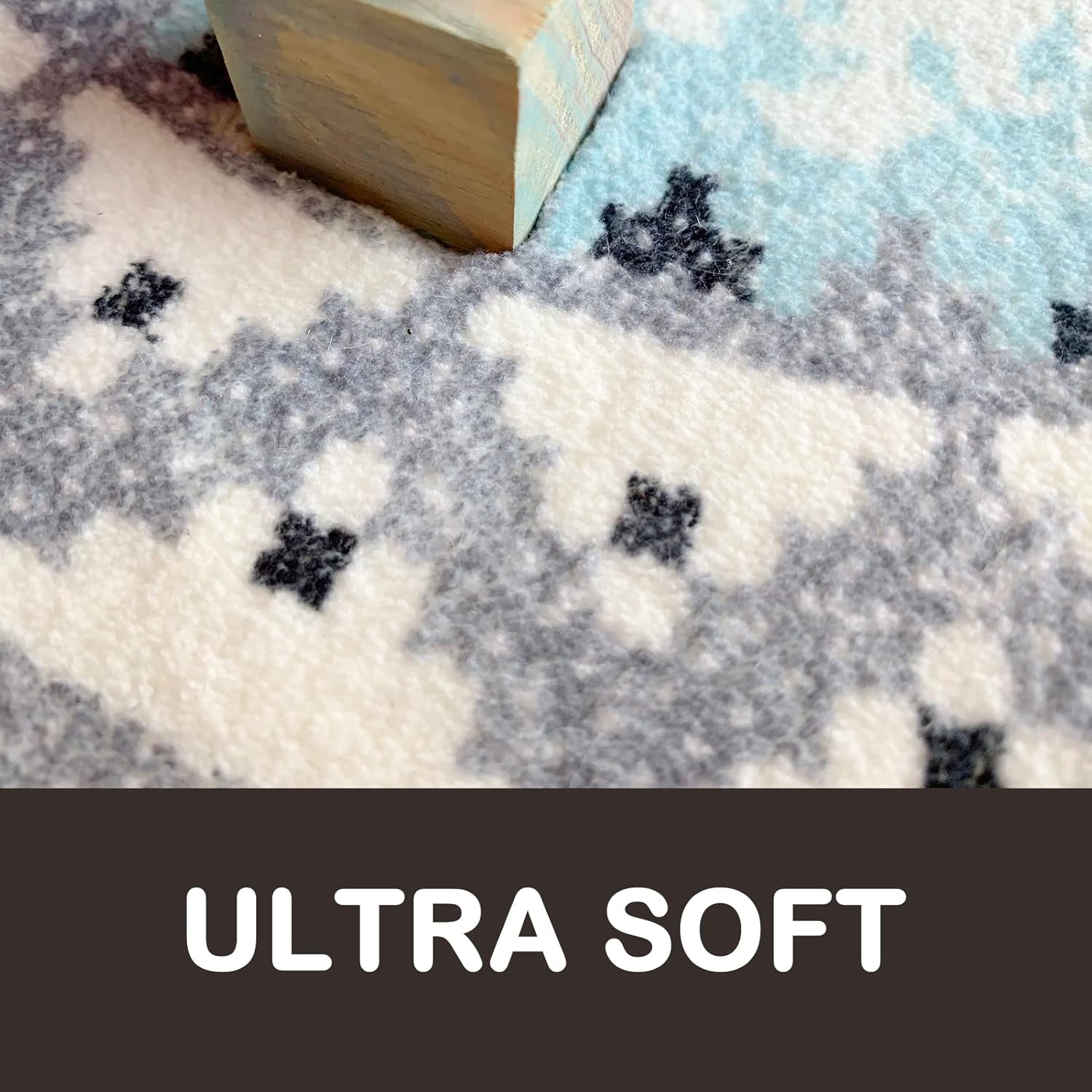 Faux Fur Boho Round Rug 4' Round Washable Rug Round Area Rug Ultra Sofa Carpet for Living Dining Room Bedroom
