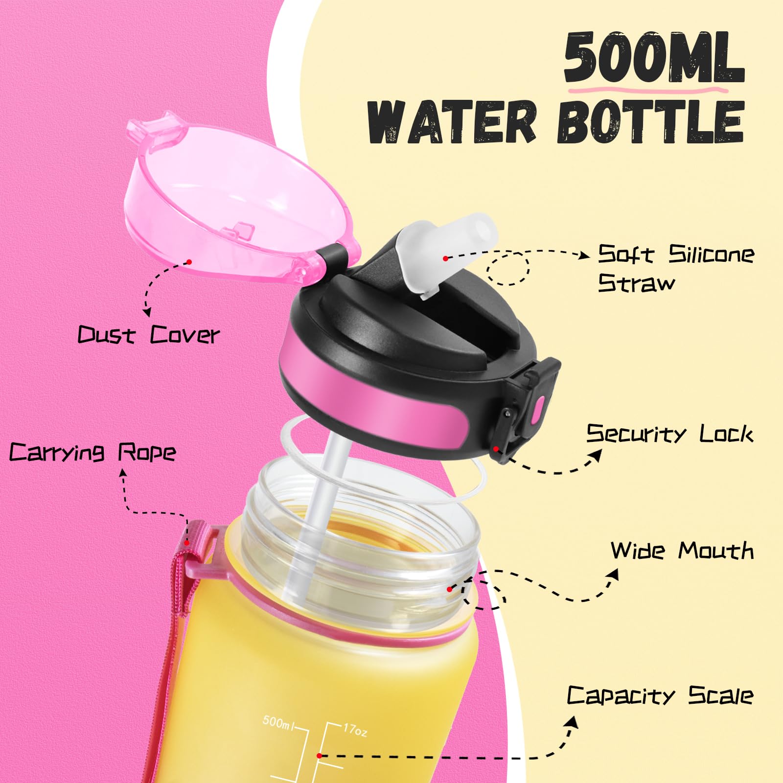Drinkfles Met Rietje Peuter - Klimmen / Bottle / BO-BO