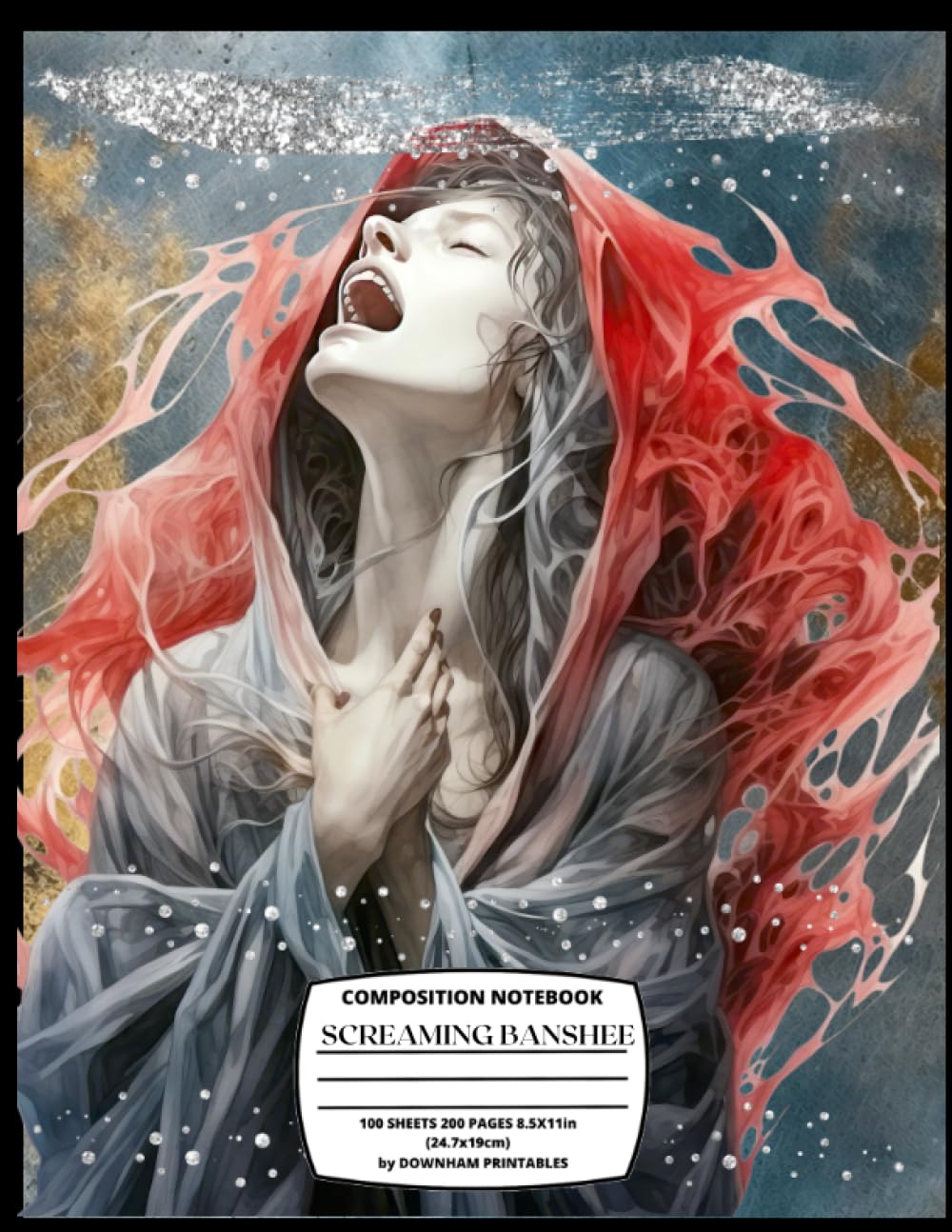 COMPOSITION NOTEBOOK SCREAMING BANSHEE