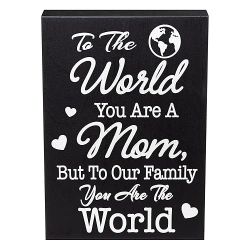 JennyGems Mom Gifts & Sentimental Mother's Day Box Sign |
