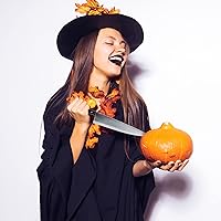 Vista 4 de Skeleteen Cuchillo de Cocina de Utilería para Disfraz - Cuchillos de Juguete Falsos de Aspecto Realista de 12" para Utensilios de Cocina, Utilería