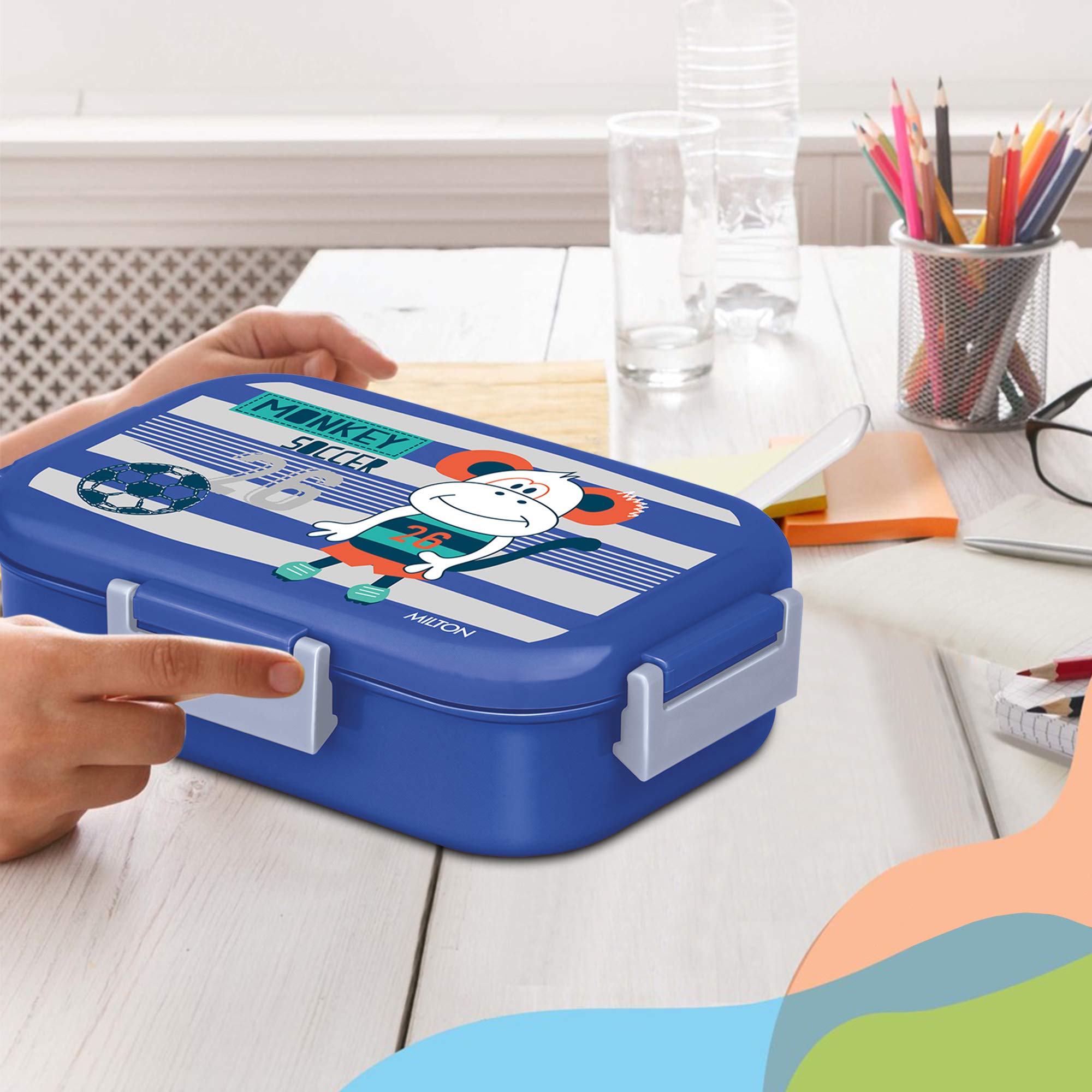 MILTON Flatmate Stainless Steel Tiffin Box - 700ml -3