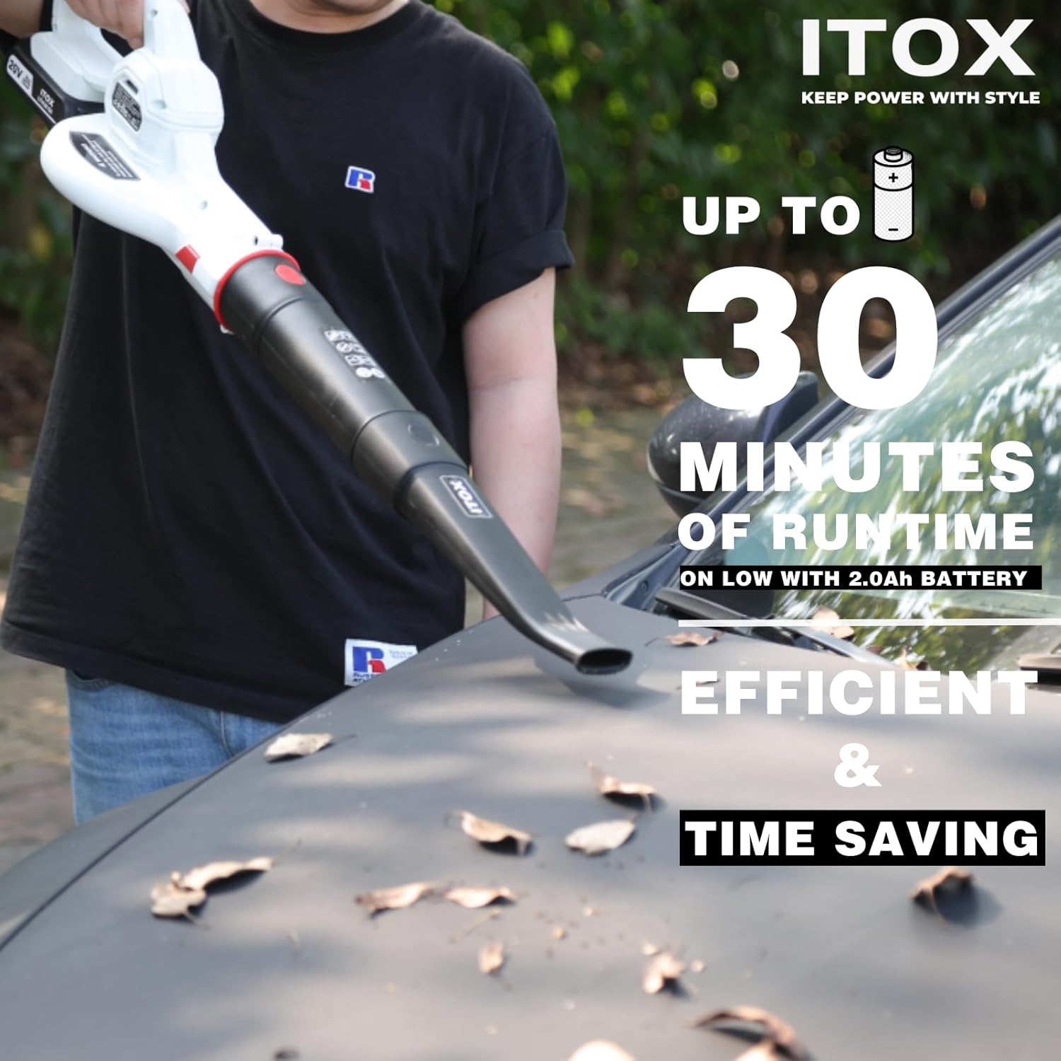 20V MAX Cordless Leaf Blower&Vacuum, Lawn Sweeper,140 mph Air Speed,Electric Cordless Blower for Lawn Care, Patio Yard, Lightweight Handheld, Battery and Charger Included