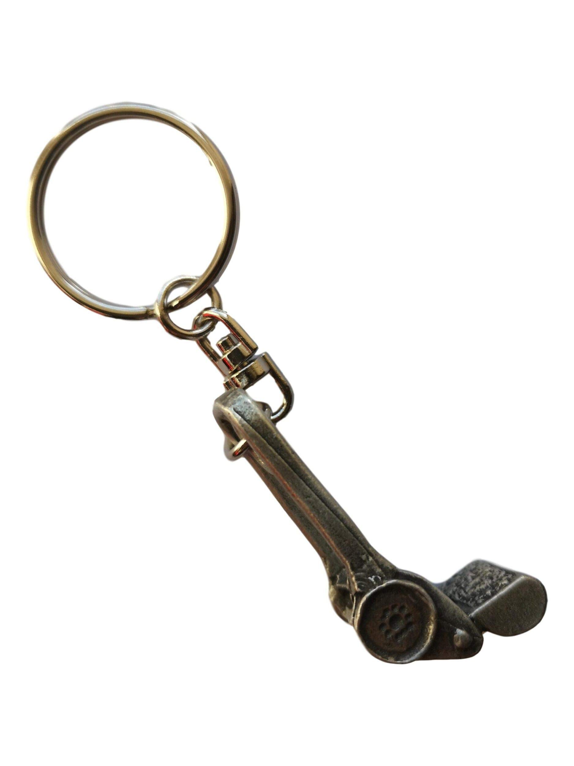 David Hinwood Lawnmower pewter metal keyring