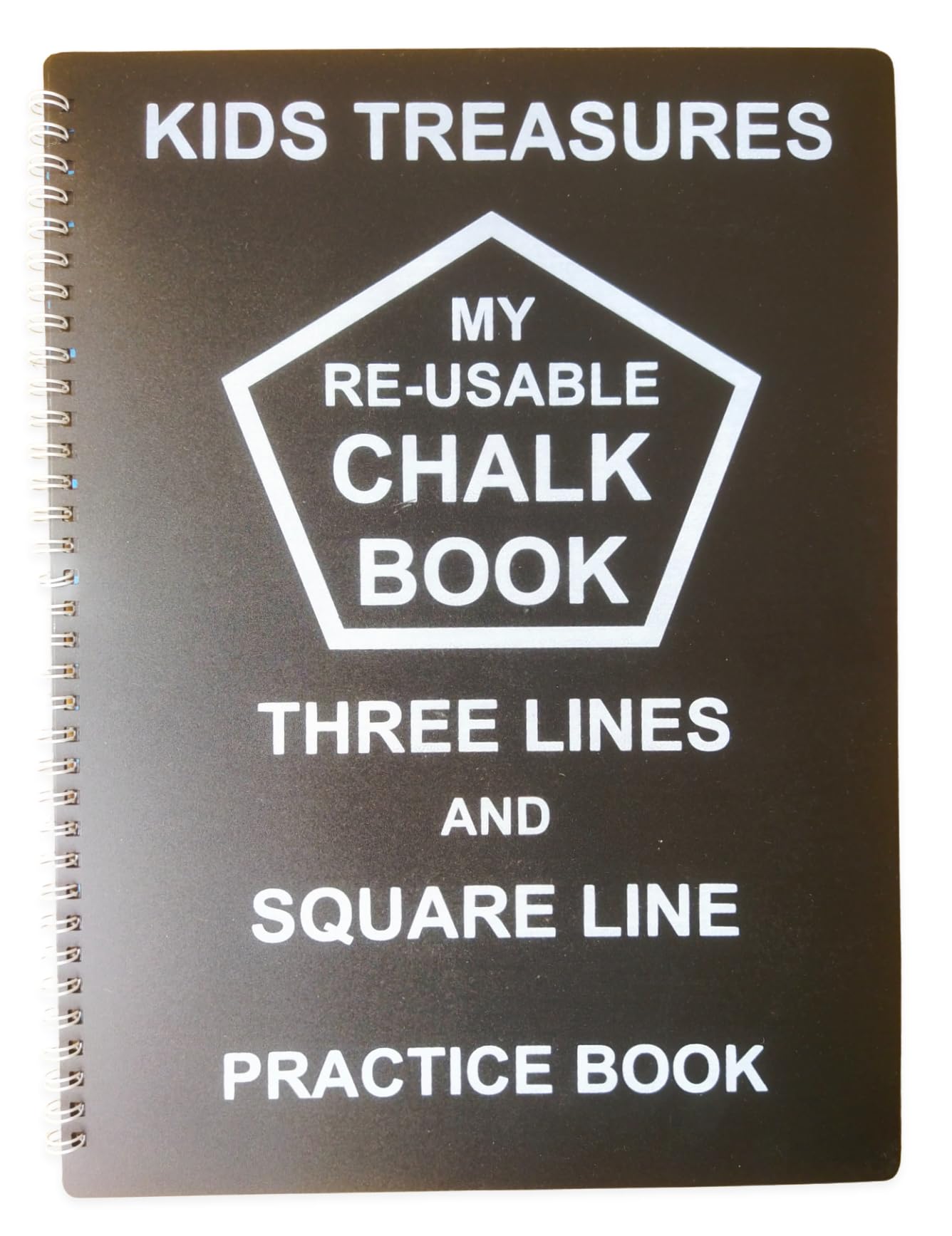 My Reusable Chalk Book with Three Lines & Squares