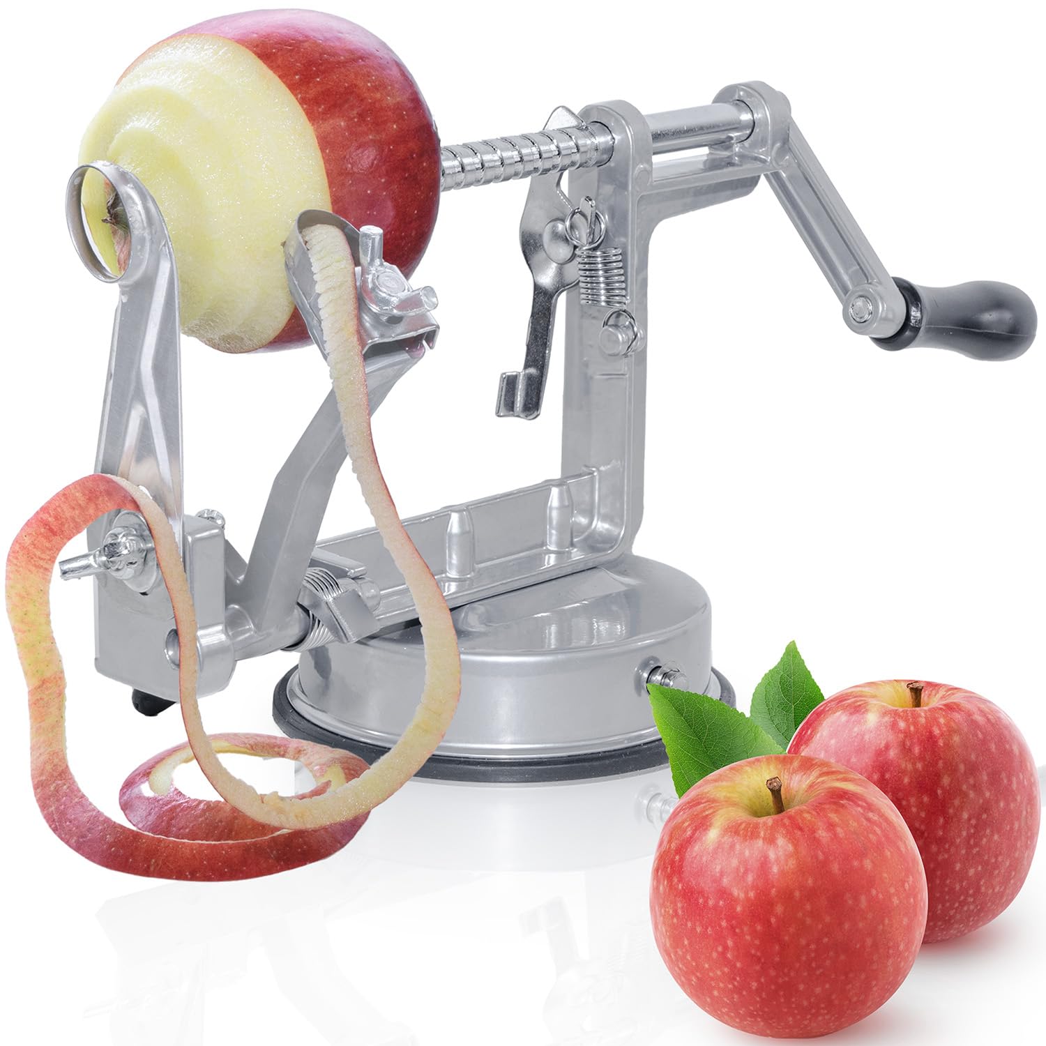 Goods+Gadgets® Apple Peeler Corer and Slicer - 3-in-1 Machine