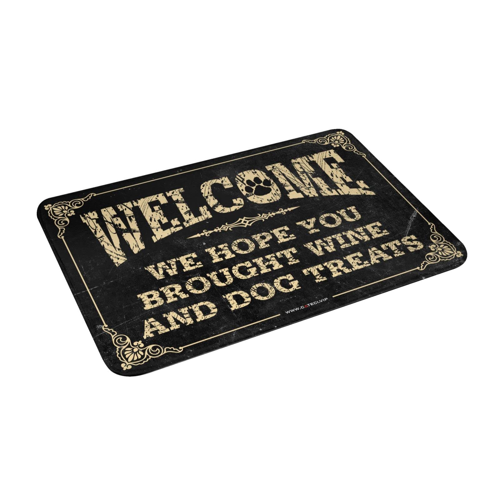 Tapis de friandises pour chien : cadeau idéal déco de maison 65 x 90 cm