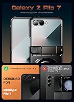 Vista 2 de SUPCASE Funda para Samsung Galaxy Z Flip 7 con soporte y protector de pantalla frontal (Unicorn Beetle Grip), [compatible con MagSafe]