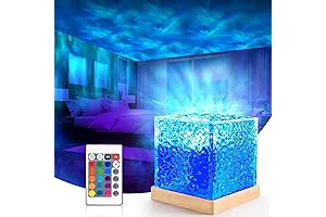 Northern Lights Rotating Ocean Wave Projector with Special Effects
