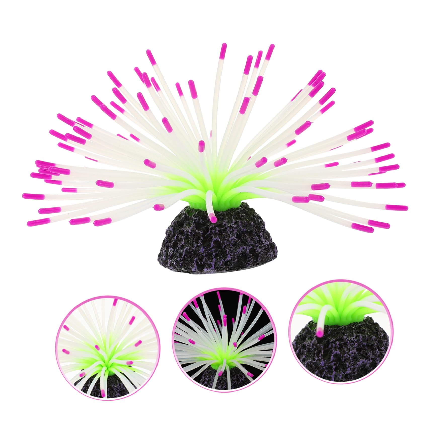 Toddmomy 3pièces Plantes Aquatiques Artificielles Décoratives pour Aquariums Modèle De Décoration De Végétation Aquatique pour Créer Un Environnement Naturel Et Apaisant Votre
