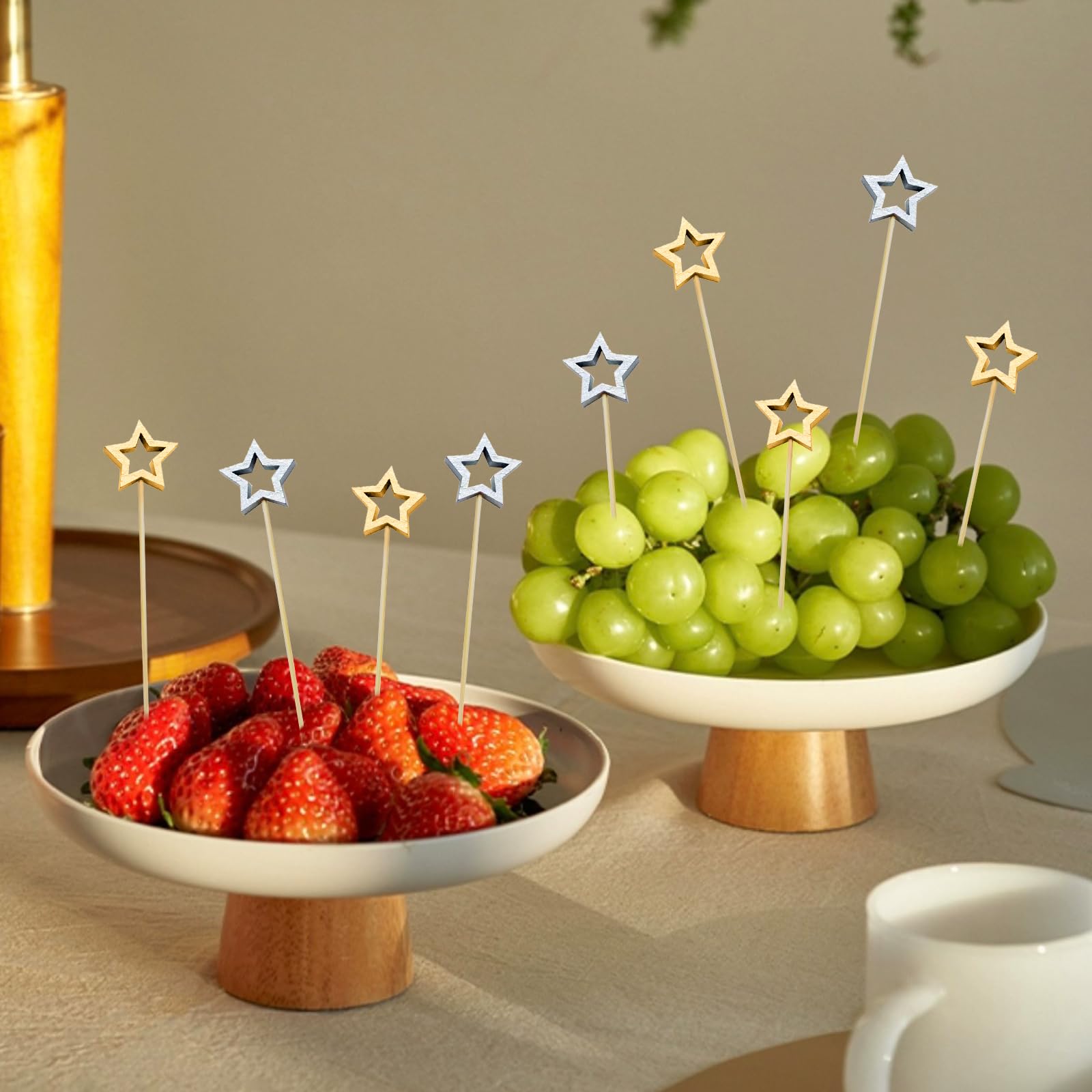 Eowppue Set di 100 decorazioni da cocktail per cocktail e cocktail, per bar, carnevale, feste, compleanni, feste, cocktail