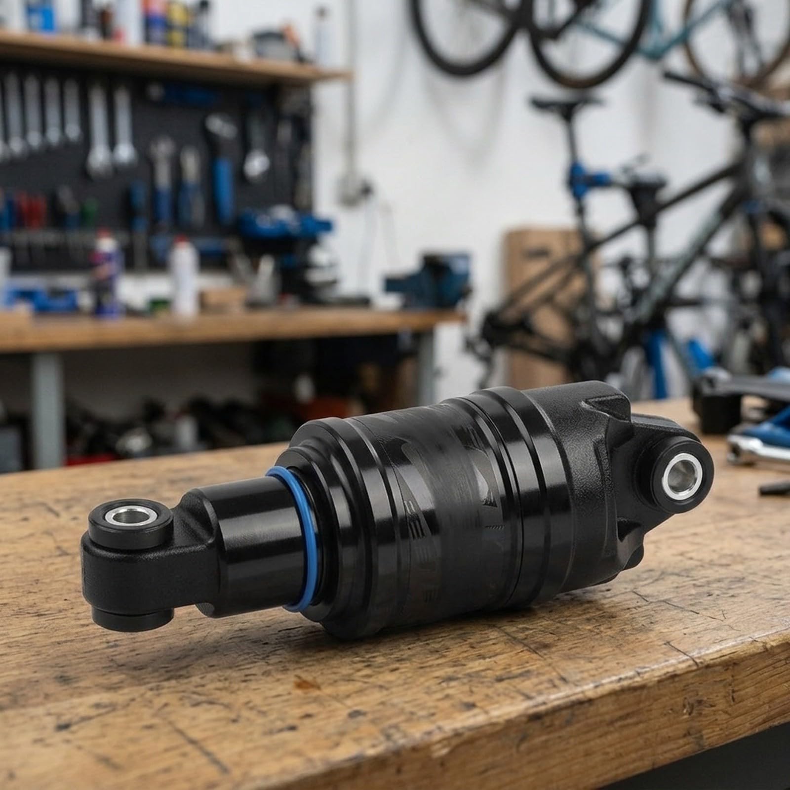 pour amortisseur AR Vélo pour gaz 150mm Pression Ajustable 100-150psi