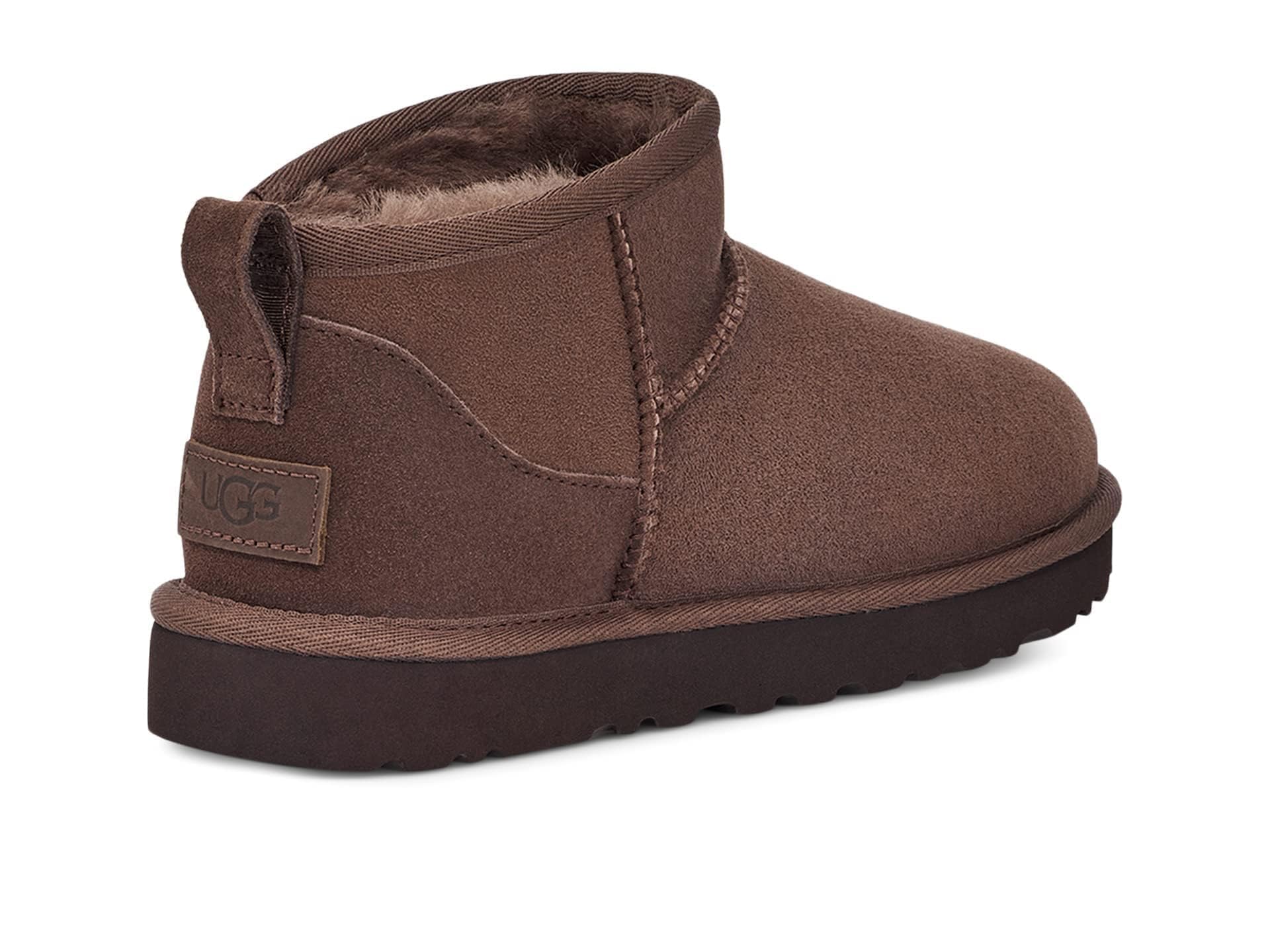 UGG Classic Ultra Mini Damen-Boots, Burnt Zeder, 43 EU – Ansicht 3