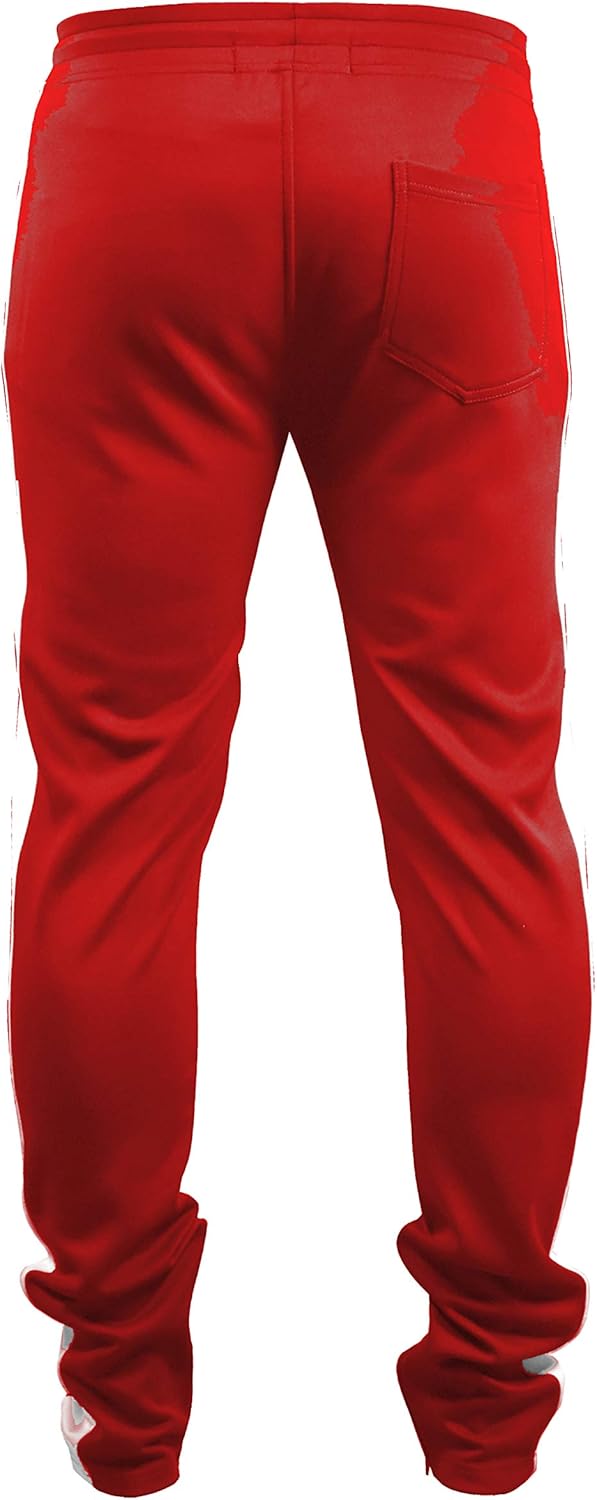 SCREENSHOT Men's Premium Fitness Warm-up Slim Fit Classic Track Pants Winter - Image 7