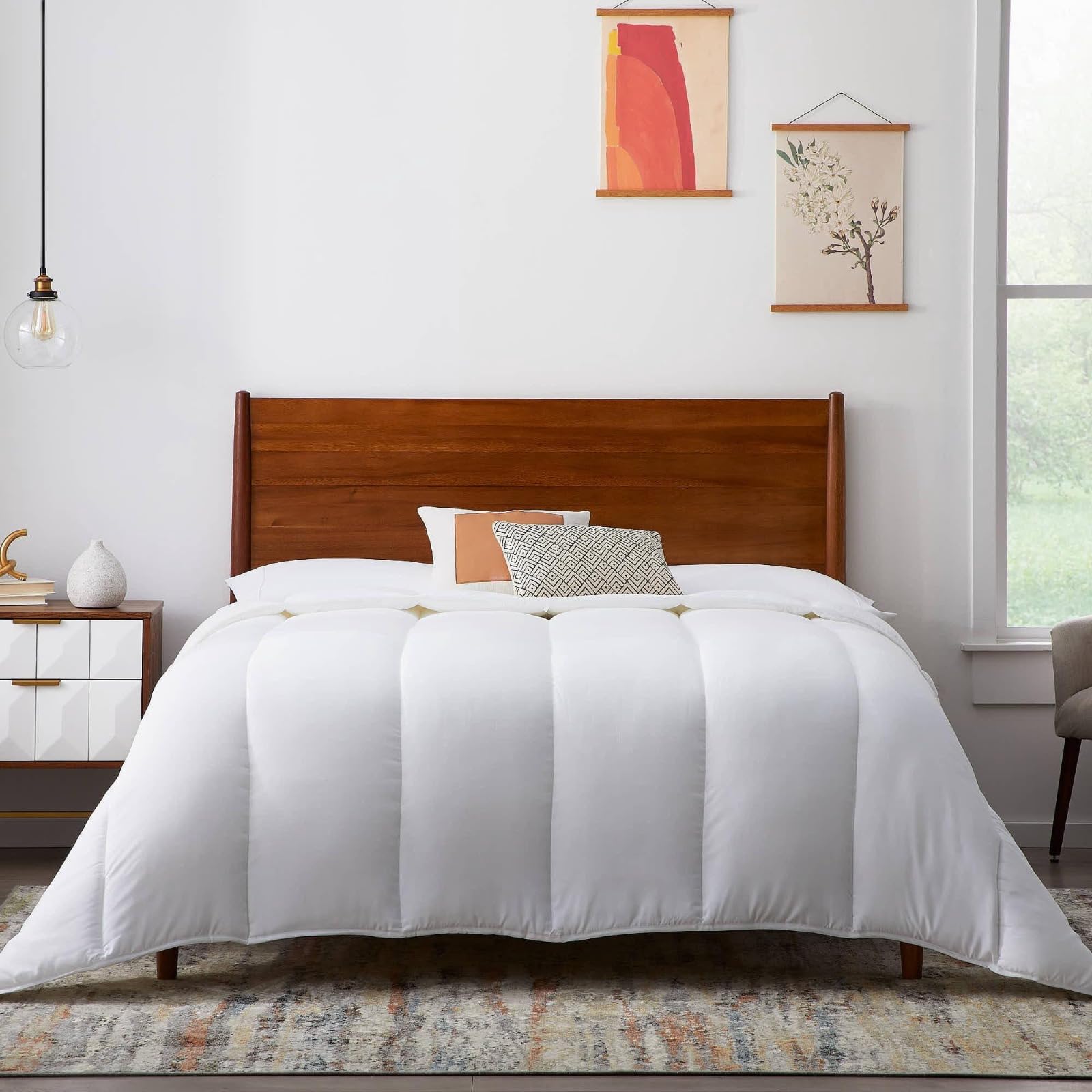 Papa Jones Hotel Quality Ex High Street Pure White Microfibre Duvet Feels Like Down Lightweight quilt Ideal for Summer and winter available in 1 Tog 3 4.5 10.5 13.5 (Super king tog)