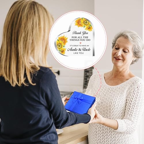 Vista 67 de Regalos para tía, regalos para tía, regalos para tías de sobrina, regalos para tía de sobrina, regalos de la mejor tía del mundo, una figura de Una