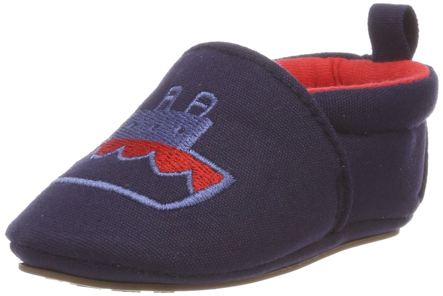 Sterntaler Baby Boys Crawling Shoe Slippers, Navy Blue, 0.5UK Child