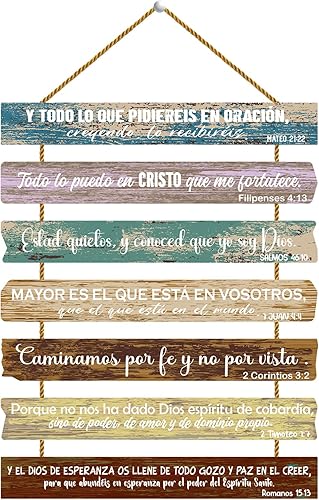 Miniatura 9 de Thrist Decoración de pared con temática de caballo de vaquera, 4 piezas de madera inspiradora de vaquera, arte de pared de caballo, pintura amada