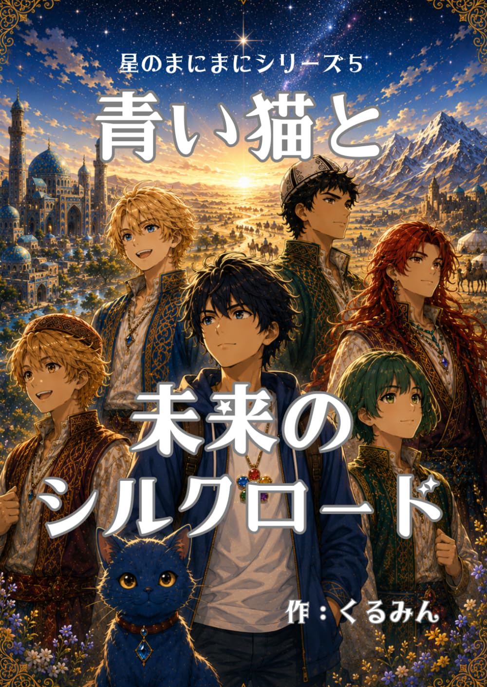 青い猫と未来のシルクロード (星のまにまに)