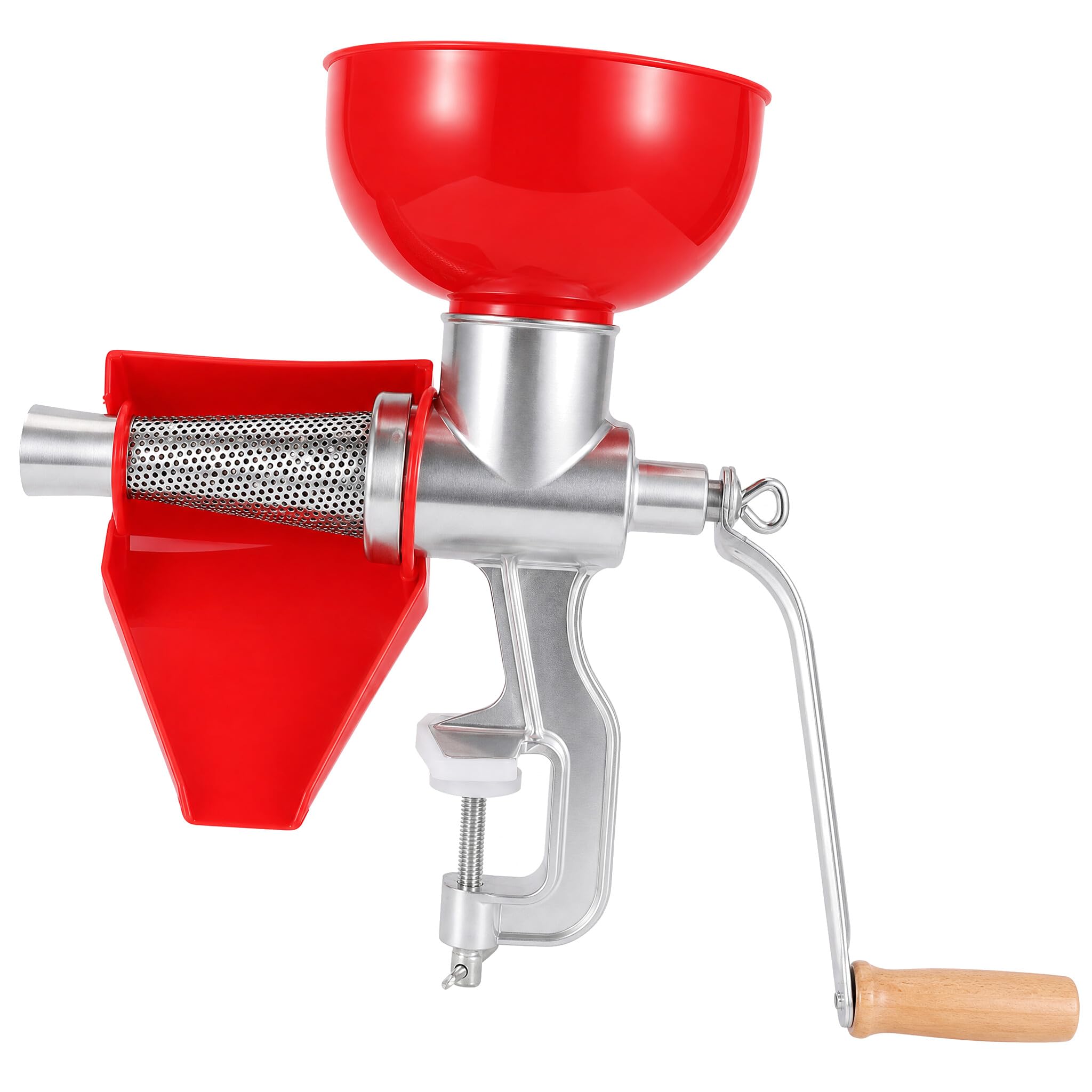 Presse-agrumes manuel à levier, grande capacité, avec filtre en acier inoxydable permet d'extraire les jus d'agrumes de tomates et de légumes facile à installer et à nettoyer