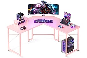 Casaottima L-Shaped Gaming Desk for Home Office: Elevate your Gaming Experience with Style
