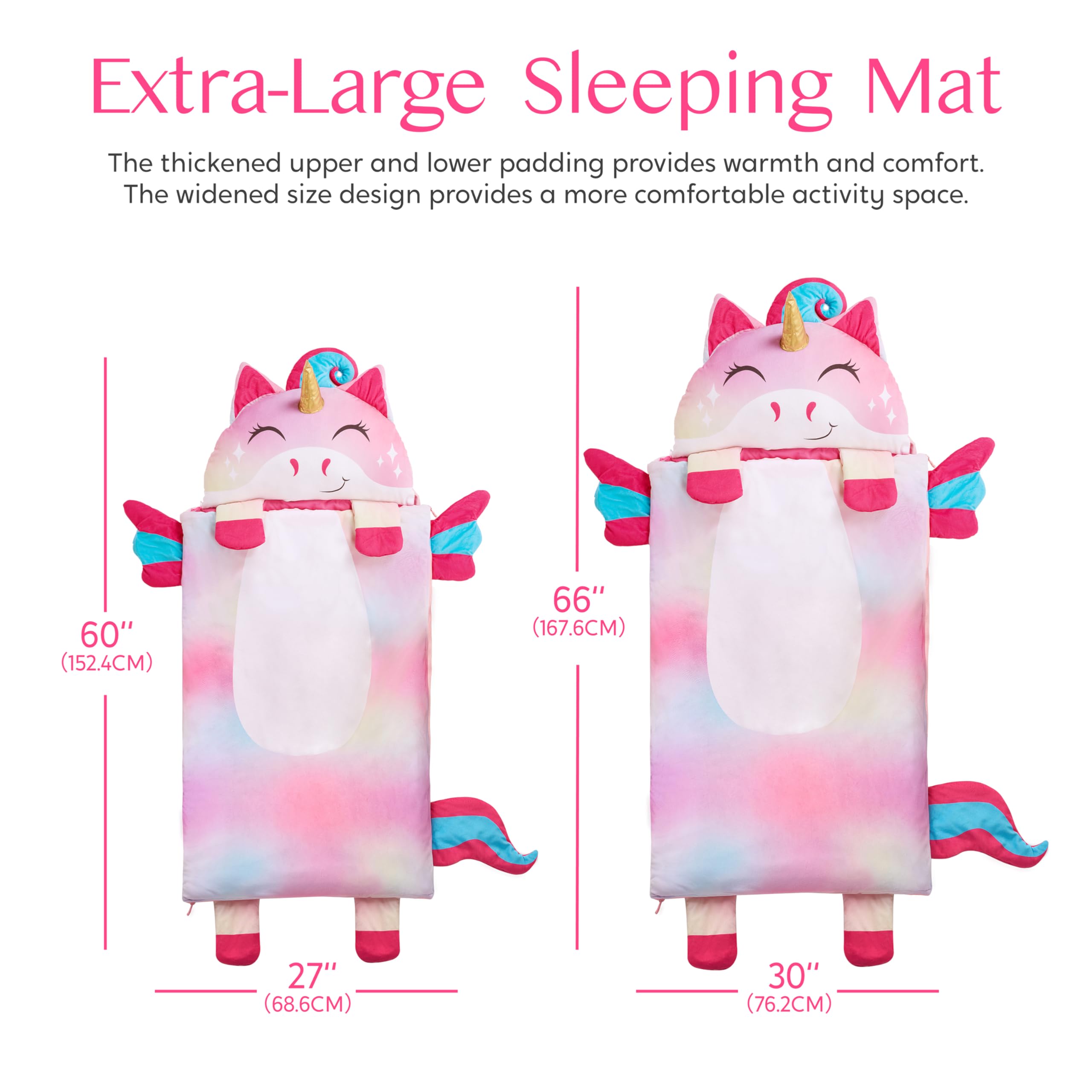 JOIEDOMI - Colchoneta para Siesta para niños pequeños con Almohada y Manta, a Partir de 3 años - Colchoneta para Siesta Preescolar