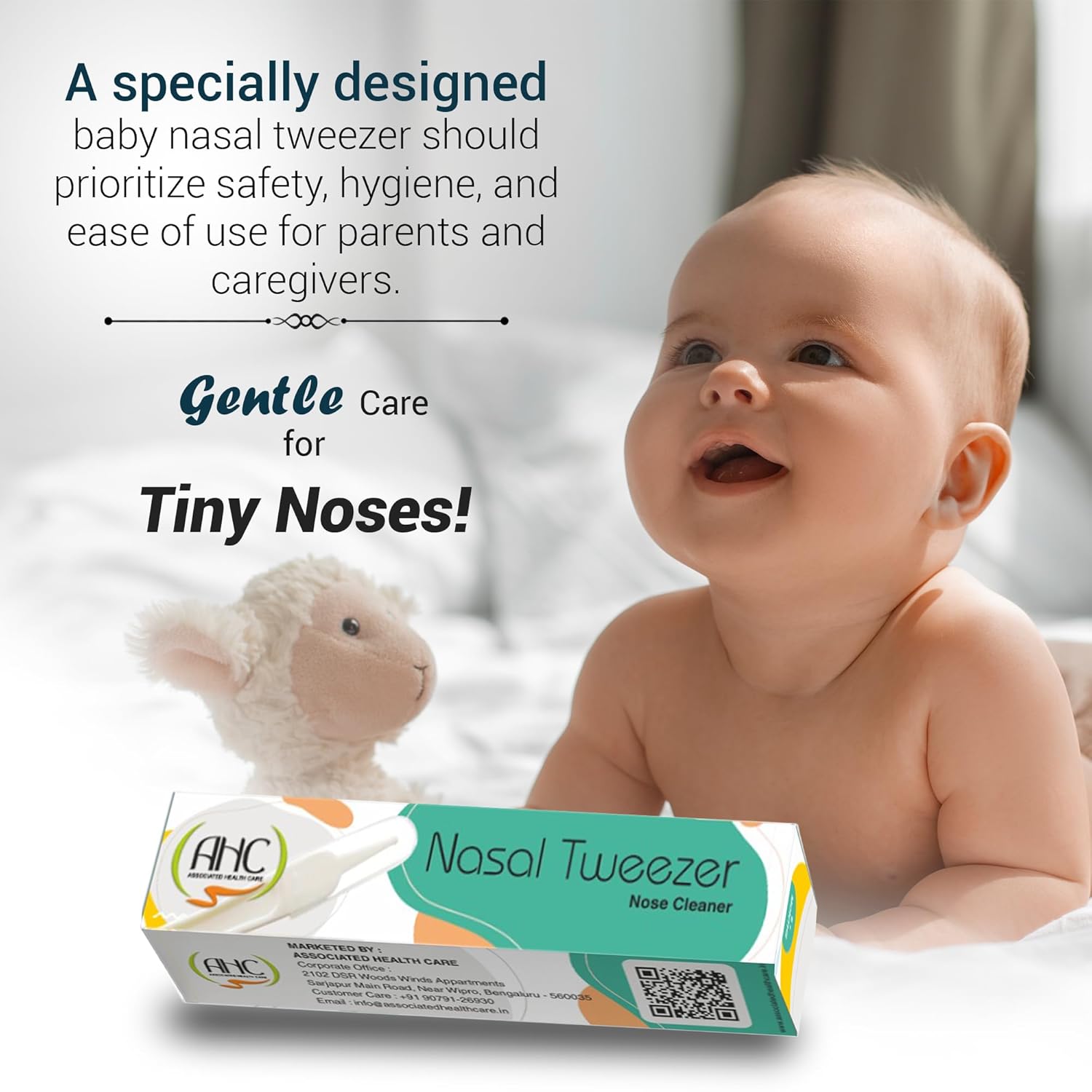 Zikku baby nose cleaner safe and soft nose cleaner children and newborns for children, nasal twiser/nasal placker for baby, remove dust particles to use easily and remove mucus for comfortable breathing (white) (white) Zikku baby nose cleaner safe and soft nose cleaner children and newborns for children, nasal twiser/nasal placker for baby, remove dust particles to use easily and remove mucus for comfortable breathing (white) (white)