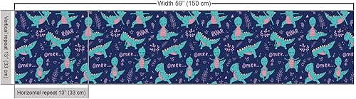 Vista 33 de Ambesonne Tela beige de The Yard, ilustración contemporánea de animales marinos en estilo retro, arte de caballito de mar de cangrejo de pulpo, tela