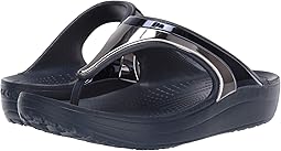 crocs sloane metallic block