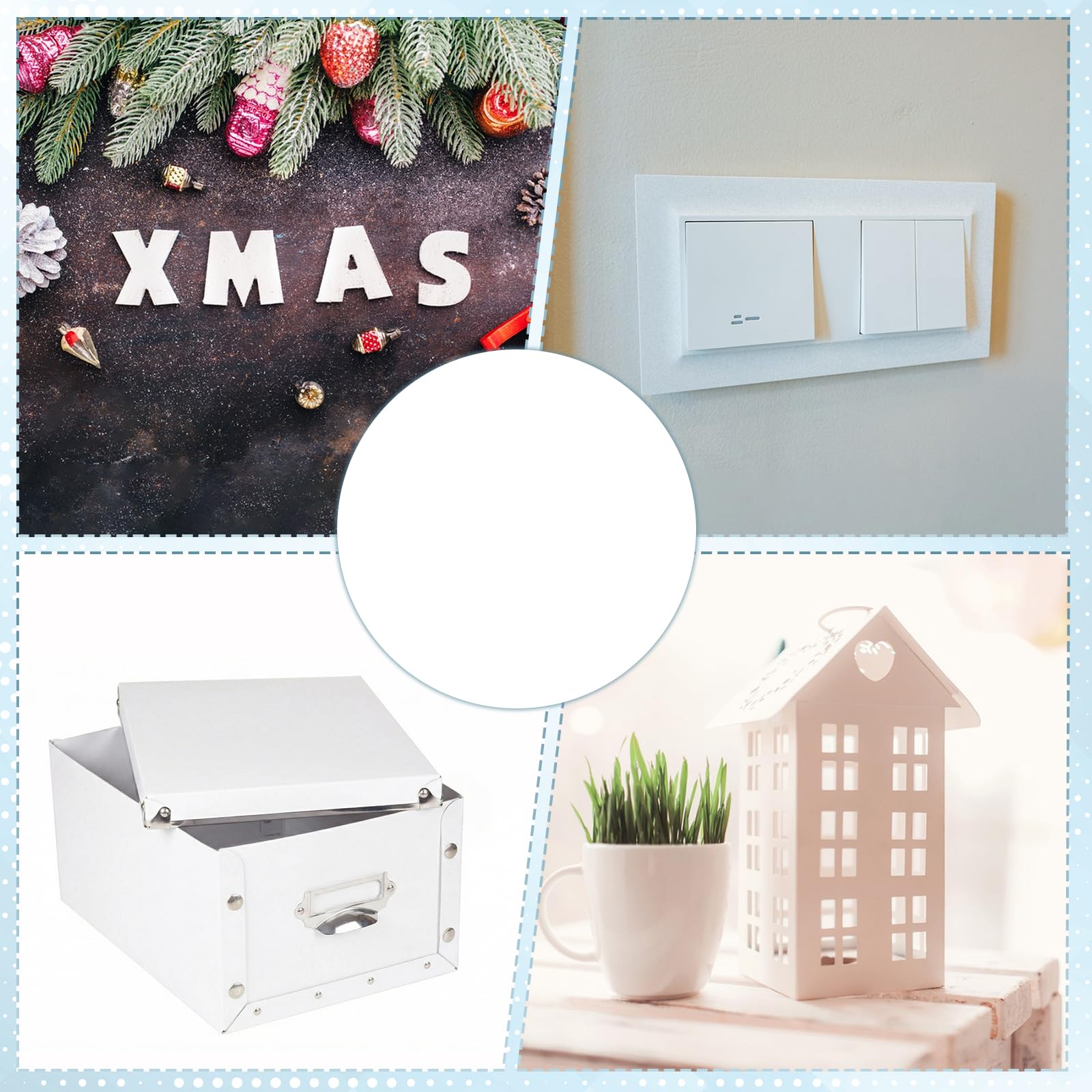 White Plastic Sheet Roll - 16x96in for DIY -5