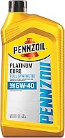 Vista 16 de Pennzoil Platinum Euro L - Aceite de motor sintético completo 5W-30, 1 cuarto de galón