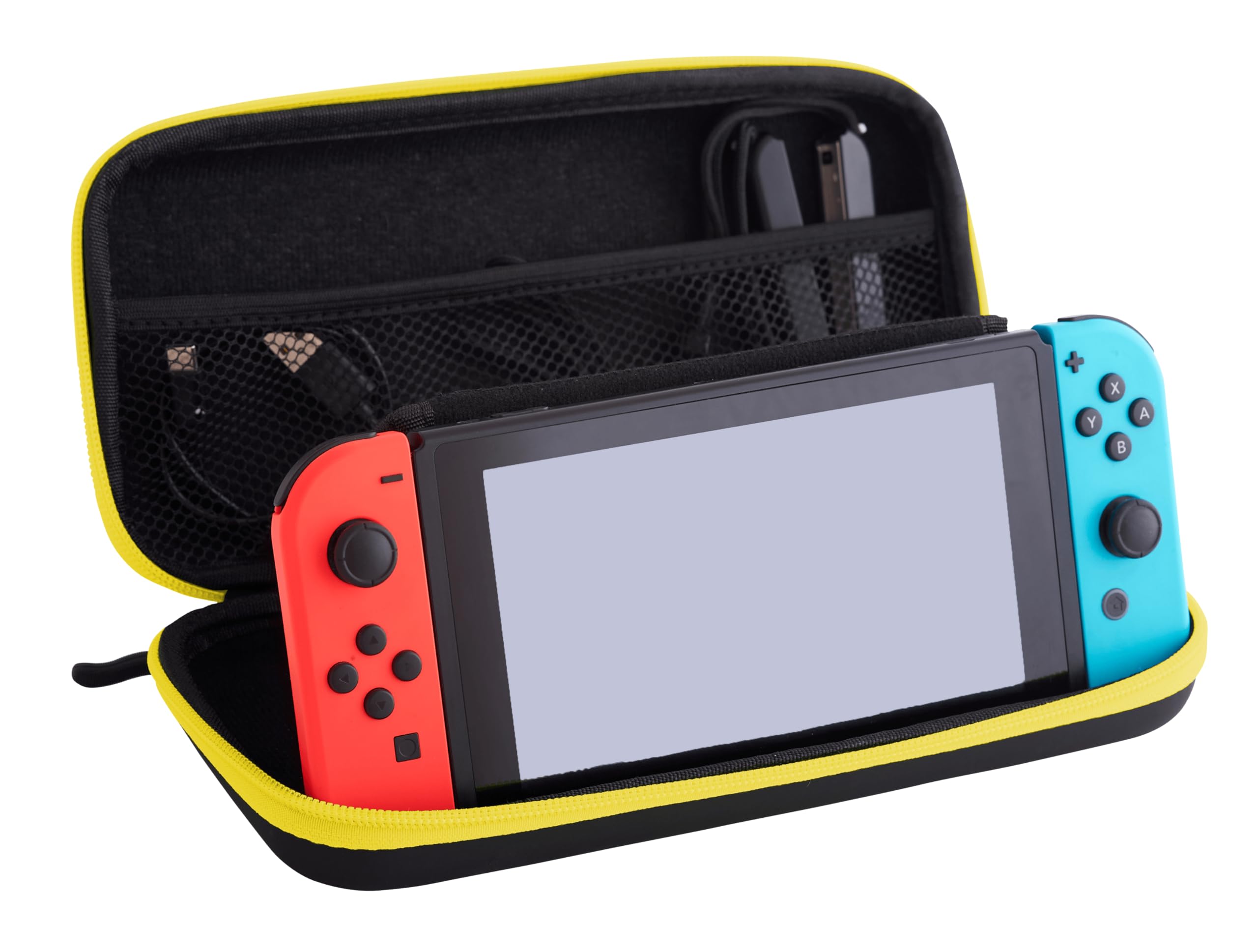Lazerbuilt - Housse de Transport Rigide pour Nintendo Switch Batman Bleu, Batman Bleu, Gaming