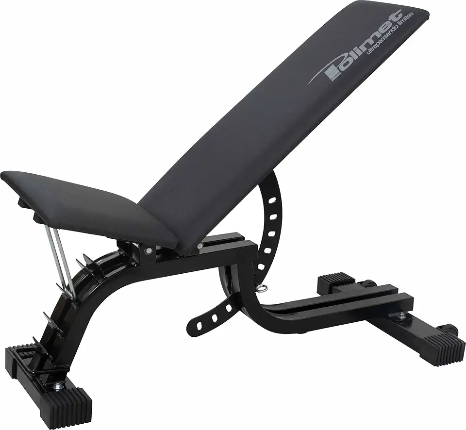 Poli Sports Banco para musculação Pró Regulável