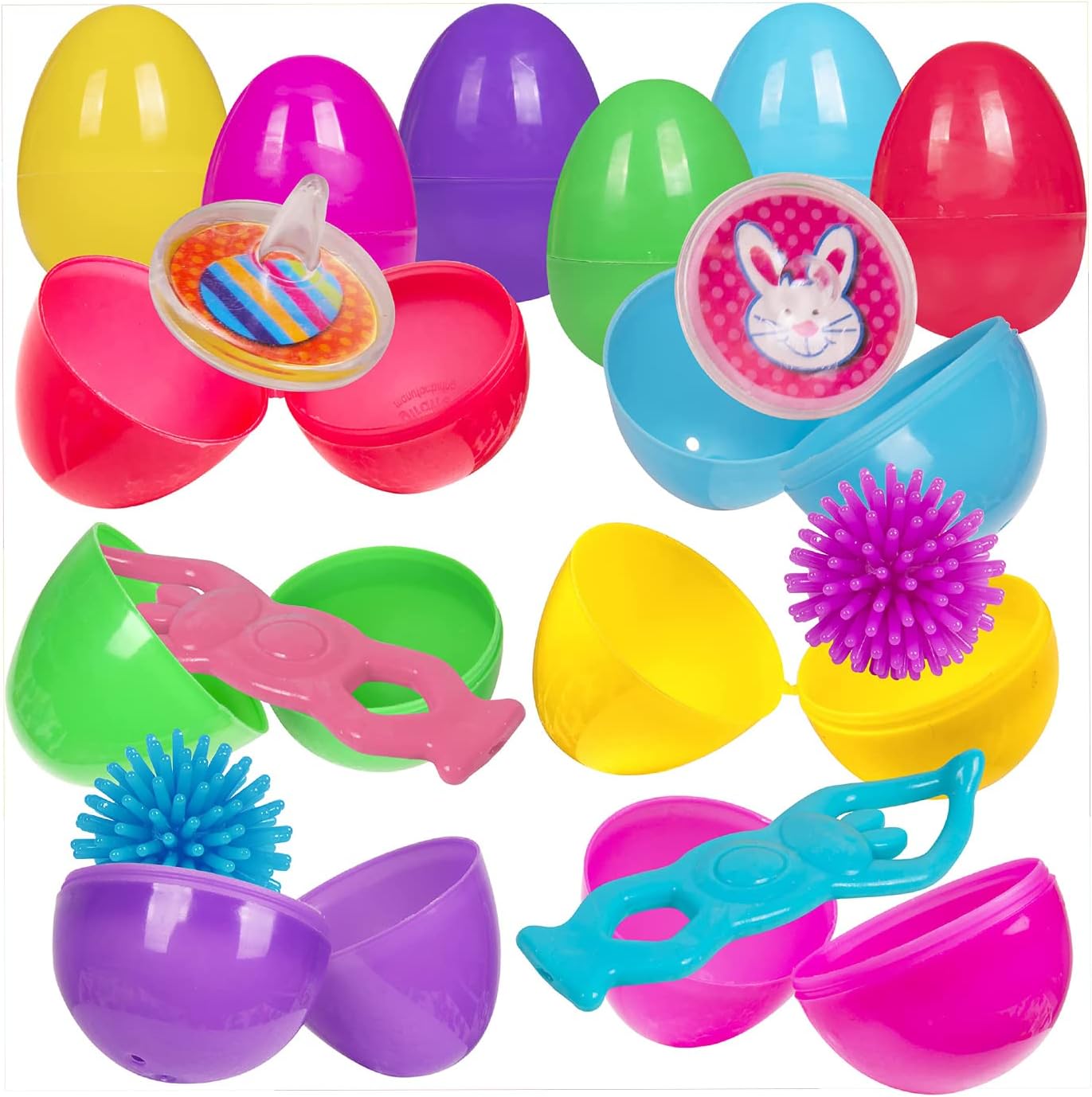 Kangaroo Easter Eggs with Toys Inside (100-Pack)