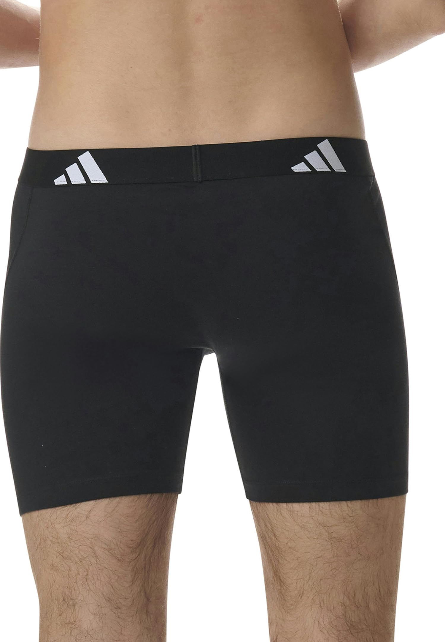 adidas Bokserki męskie (3 sztuki), 000 czarny, XXL