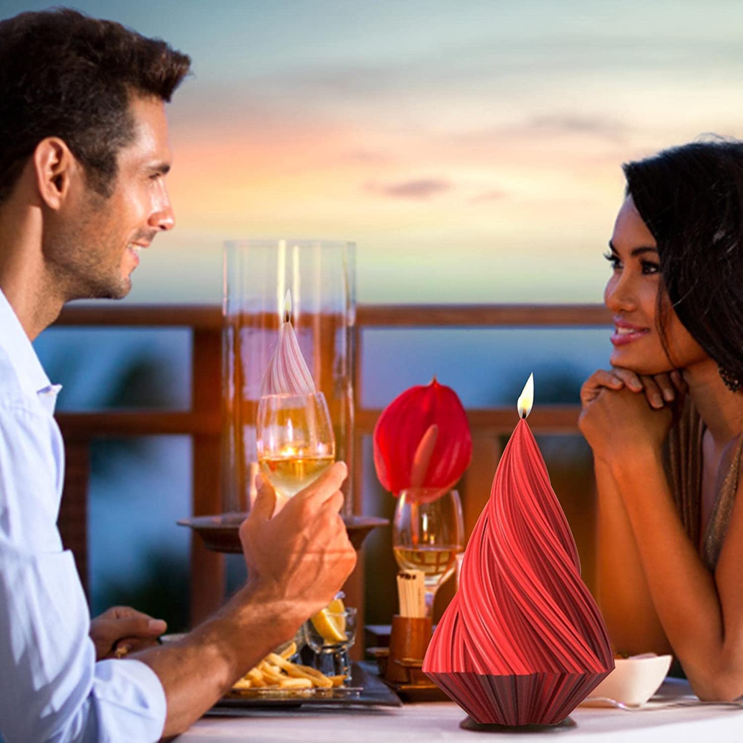 VidFair Silikonform 3D Kegel - Für Kerzen, Harz & Seife