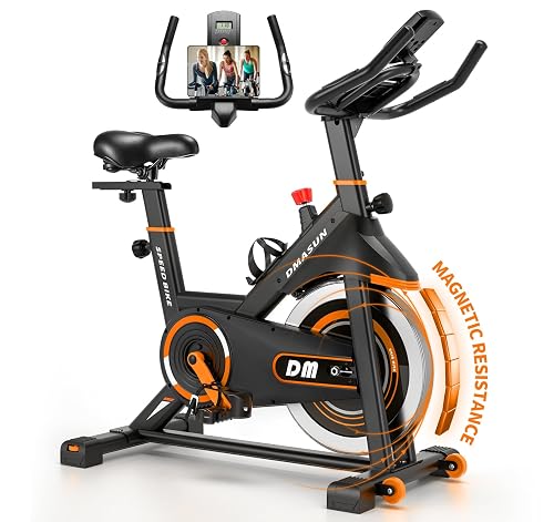 DMASUN Exercise Bike Silent Magnetic Resistance Exercise Bikes product photo (Exercise Bikes) — ScooterReviewPro review