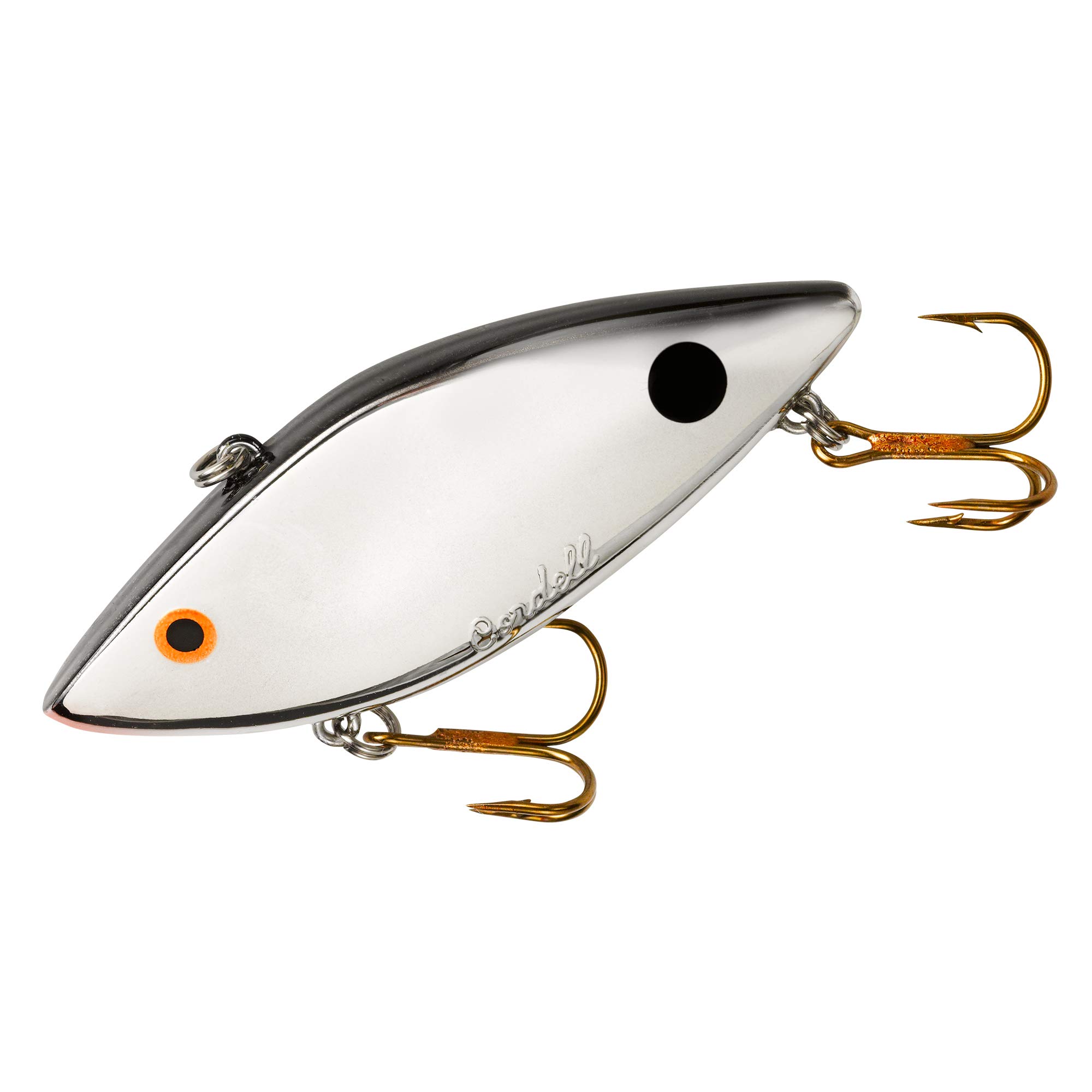 Cotton Cordell Super Spot Lipless Crankbait Fishing Lure, Chrome Black Back, 1/2 oz — image 1