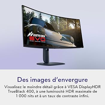 未使用新品Alienware 34 AW3425DW QD-OLED 240Hz Alienware 34 QD-OLED Curved Gaming Monitor – AW3425DW | Dell