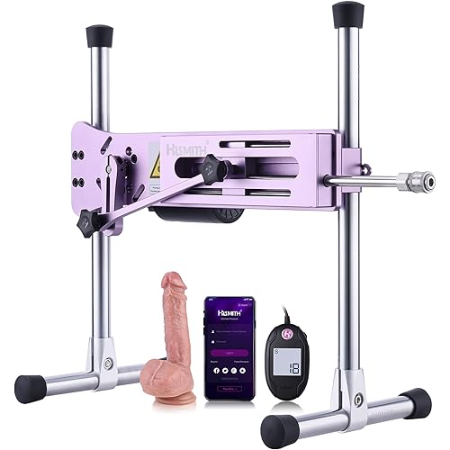 Hismith Premium Sex Machine 4.0, 100W Thrusting Machine with Kliclok System, Adjustable APP Love Machine