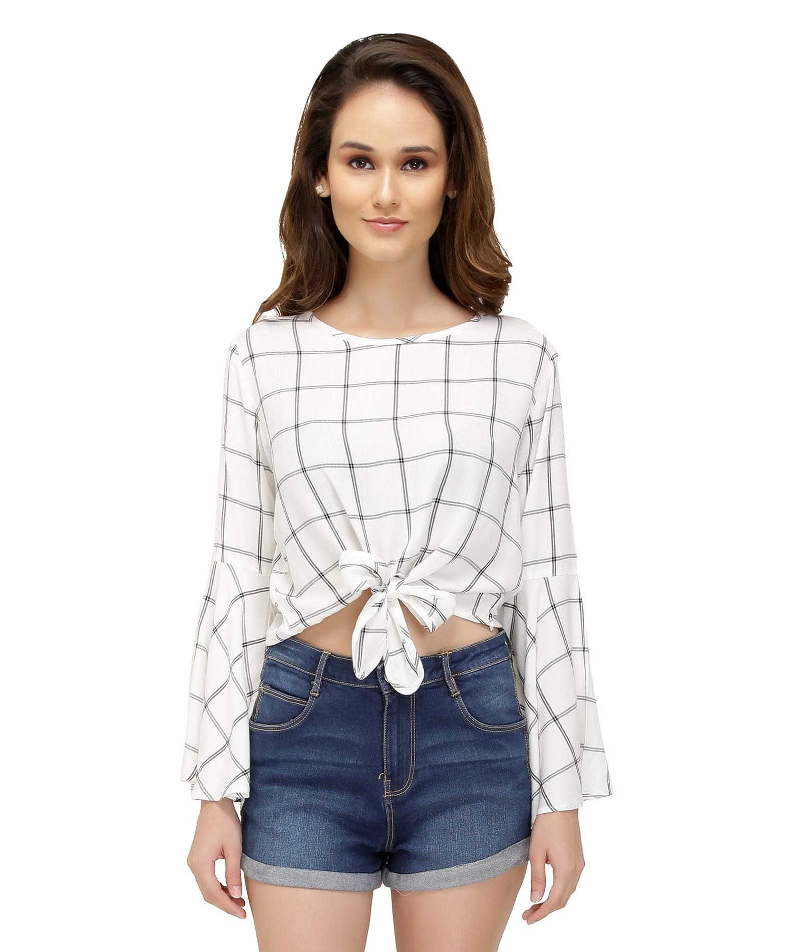 Women Front Knot Top-picture-46