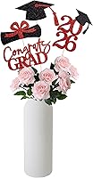Vista 5 de Centros de mesa de graduación de clase 2026 para mesa, centros de mesa de fiesta 2026, suministros de fiesta, decoración de fiesta de graduación