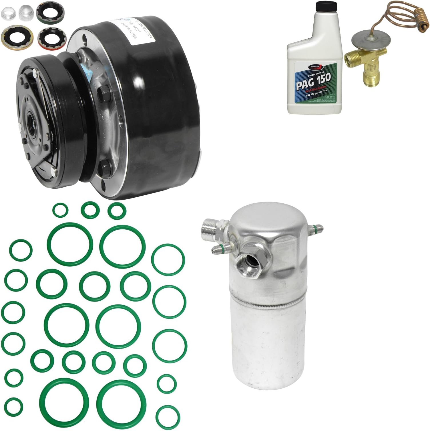 Universal Air Conditioner KT 2632 A/C Compressor and Component Kit