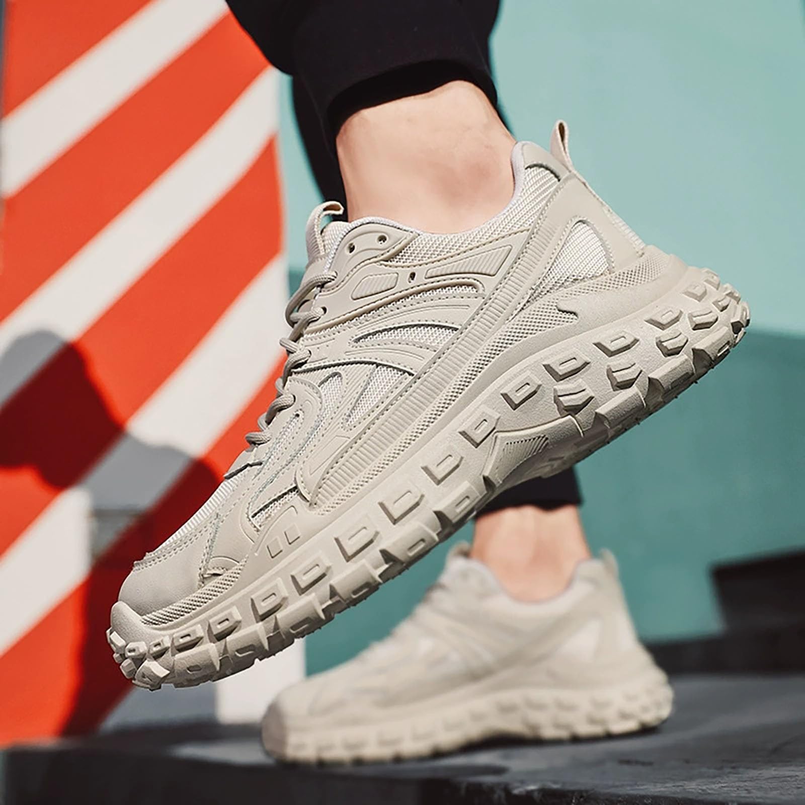 Scarpe ortopediche da uomo, con lacci, larghezza H