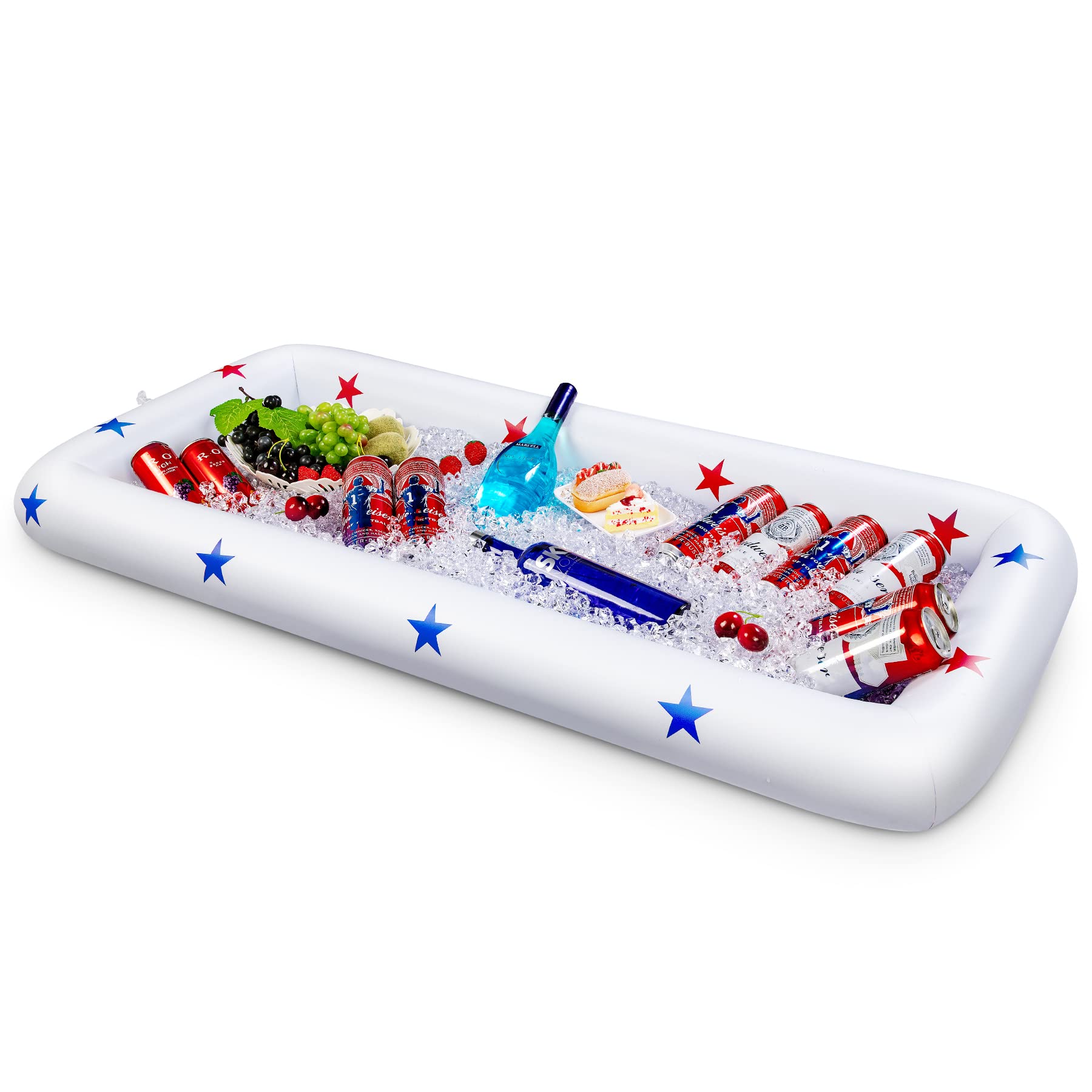 Buy lunaoo Inflatable Serving Bar Salad Ice Tray Food Buffet Cooler