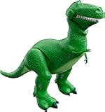 Mattel Disney and Pixar Toy Story Talking Dinosaur Action Figure with Movng Arms, Roarin’ Laughs Rex Dino Toy, 10.8-inch T Rex with 40+ Sounds & Phrases