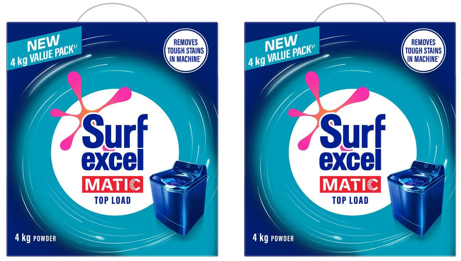 Surf Excel Matic Top Load 4kg Value pack (Pack of 2)-image-19