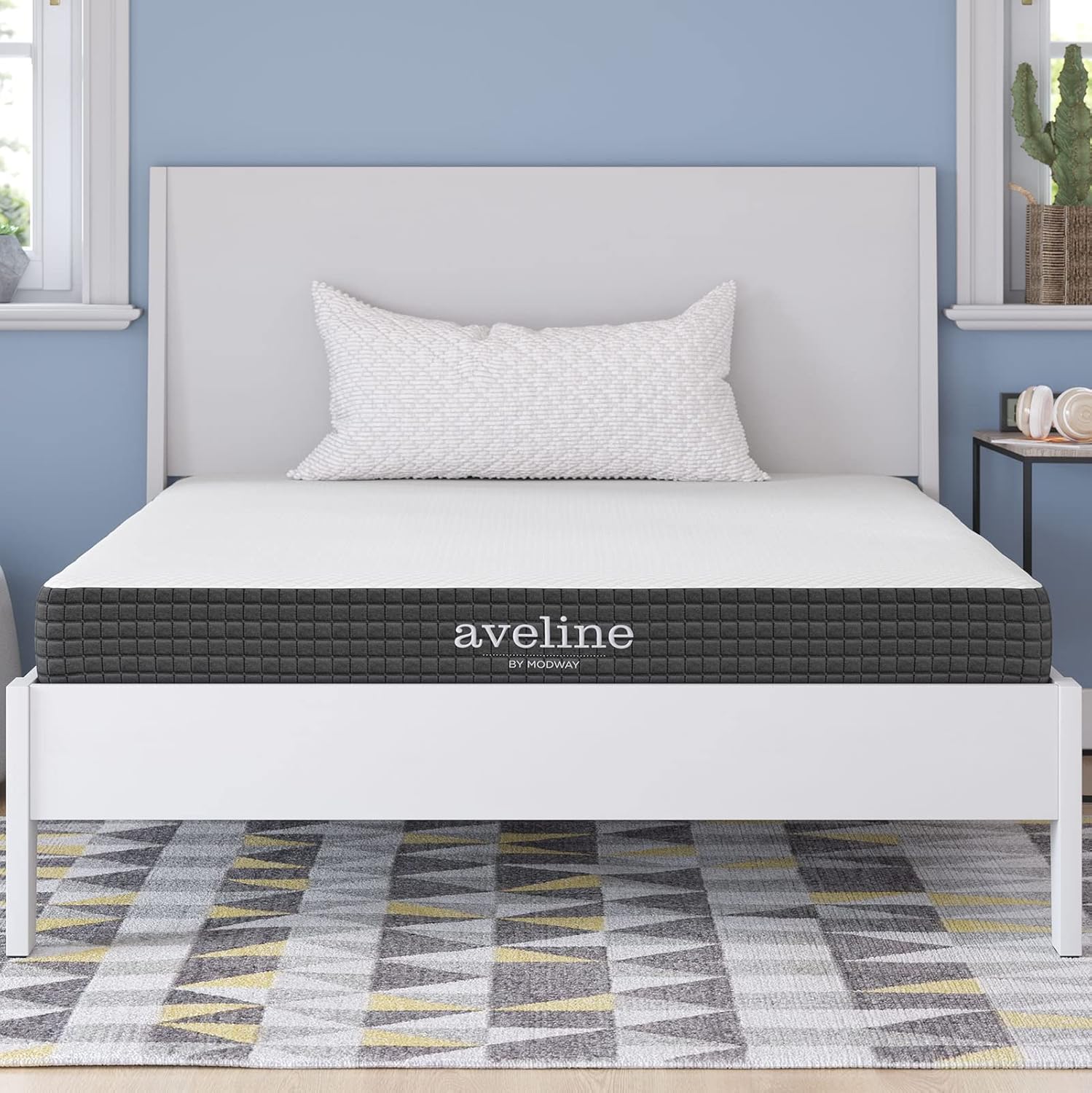 Modway Aveline Gel Infused Memory Mattress with CertiPURUS